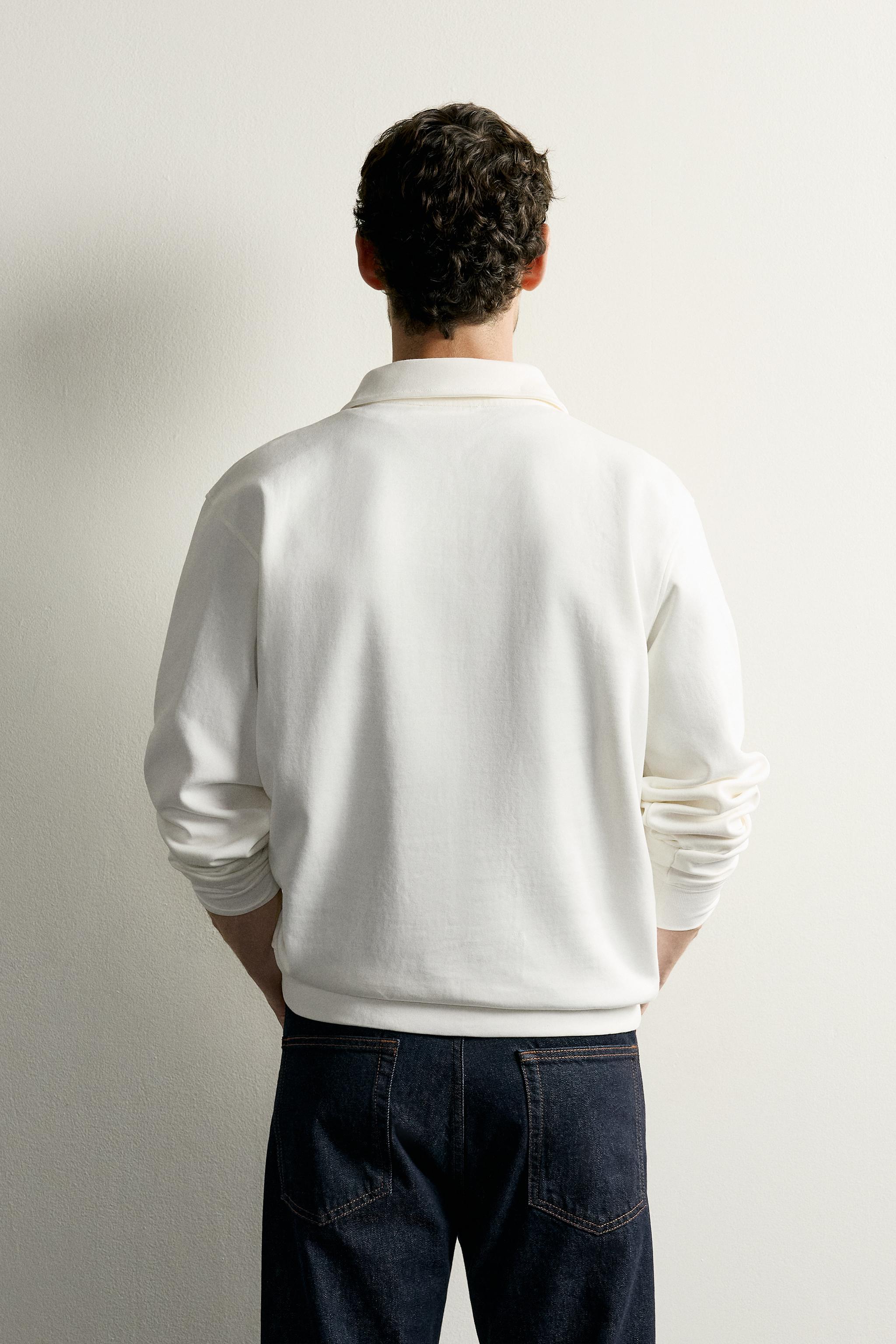 SWEAT POLO INTERLOCK ZIPPÉ